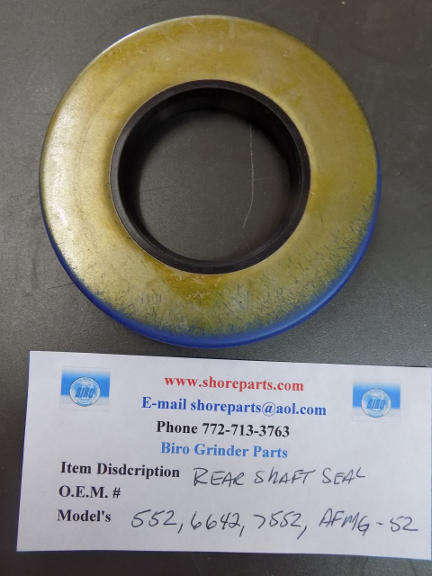 Biro Rear Shaft Seal For Models 552-6642-7552-AFMG52-